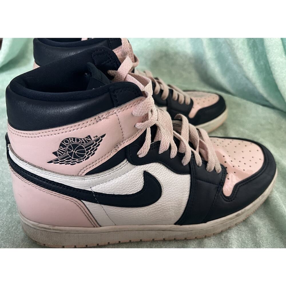 Nike Air Jordan 1 Retro High OG SE 'Bubble Gum' Sneakers 2021 W 9.5 M 8 - Picture 4 of 11